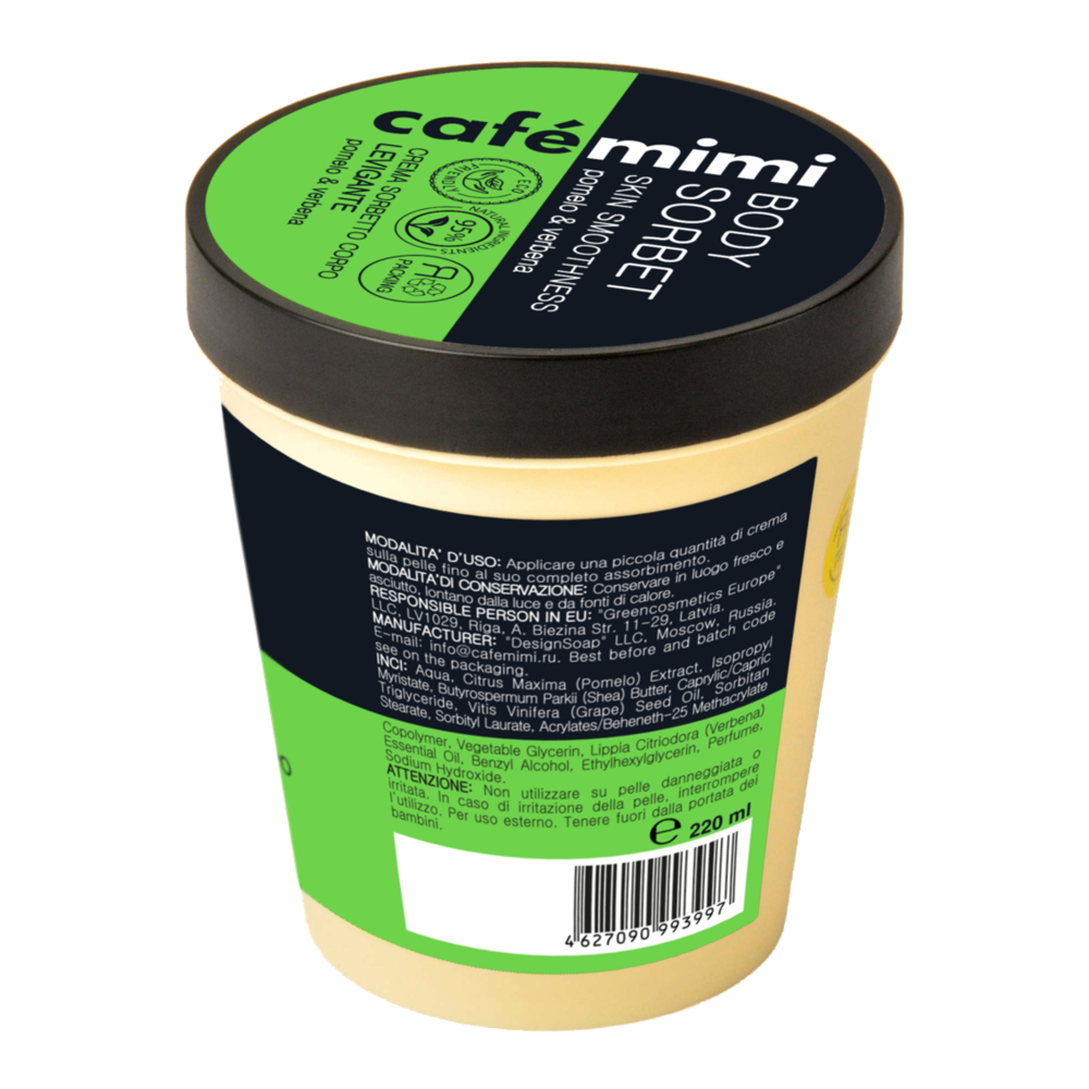 SORBETTO CORPO LEVIGANTE CAFE MIMI